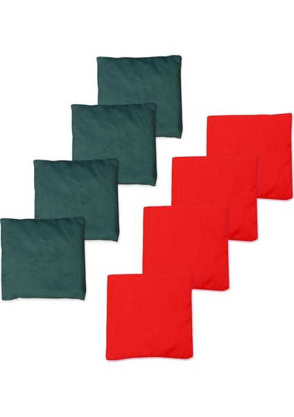 Spor ve Açık Hava Etkinlikleri Kum Torbaları Çocuk Oyun Oyuncak Kum Torbaları 8 - Kırmızı+Yeşil (Yurt Dışından)