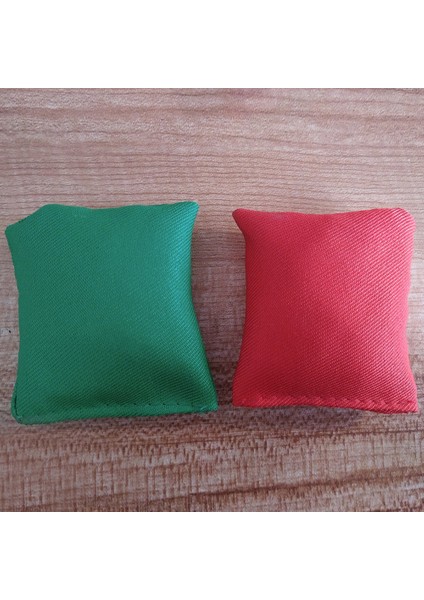 Spor ve Açık Hava Etkinlikleri Kum Torbaları Çocuk Oyun Oyuncak Kum Torbaları 8 - Kırmızı+Yeşil (Yurt Dışından) fiyatları