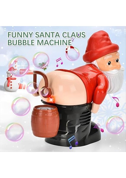 Yanıp Sönen Işıklar ve Müzik ile Komik Noel Baba Kabarcık Üfleme Makinesi Açık Hava ve Iç Mekan Aktivitesi Için Noel Kabarcık Üfleyici 2 Seti (Yurt Dışından) indirimleri