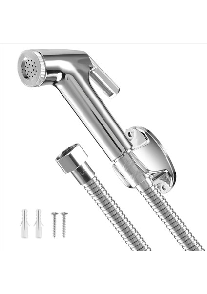 Tuvalet Banyo Elde Tutulan El Püskürtücü Duş Bide Sprey Hortum Tutucu (Yurt Dışından) fiyatları