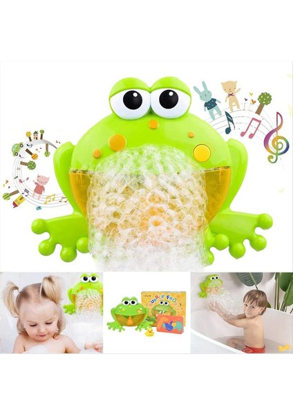 Bebek Banyo Kabarcık Oyuncakları Seti Otomatik Kurbağa Kabarcık Maker Çocuk Banyosu Bathboble Makine 12 Müzik Bebek Eğlenceli Banyo Oyuncakları (Yurt Dışından) fiyatları