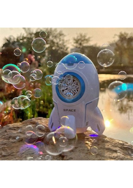 V16 Net-Kırmızı Roket Elektrikli Kabarcık Makinesi Hafif Şarjlı Tek Bütçe Kabarcık Sahnesi Çocuk Oyuncakları Yaz (Yeşil) (Yurt Dışından) fırsatları