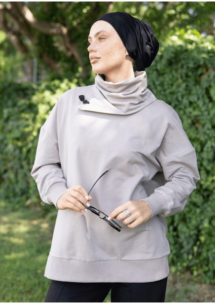 Tesettür Eşofman Üstü - Japon