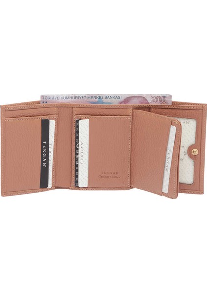 Pudra Hakiki Deri Kadın Cüzdan - S1CB00005633-I0U