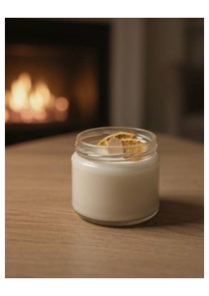 Portakal Aromalı Cam Dekoratif Mum fiyatları