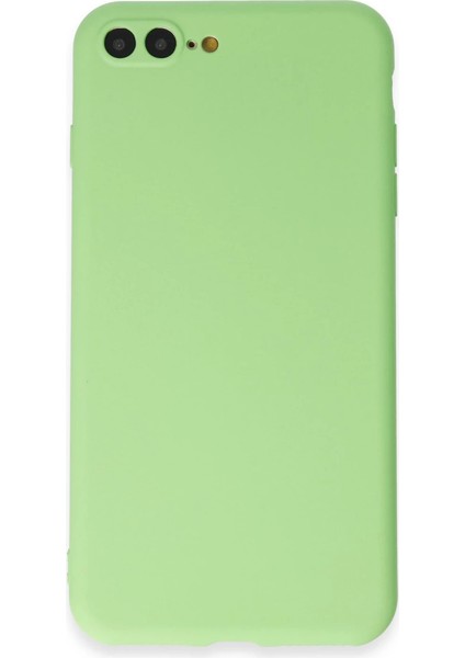 Iphone 7 Plus Kılıf First Silikon - Açık Yeşil