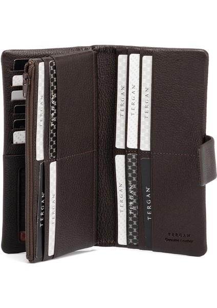 Kahve Hakiki Deri Kadın Cüzdan - S1CB00005727-A7P modelleri