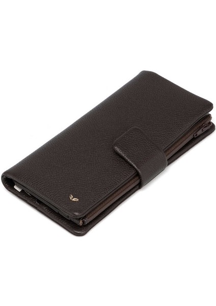 Kahve Hakiki Deri Kadın Cüzdan - S1CB00005727-A7P fırsatları