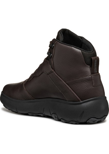 Erkek Kahverengi U Granıto + Grıp B Abx D - Sue Bağcıklı Deri Outdoor Bot U46HFB04654C6009