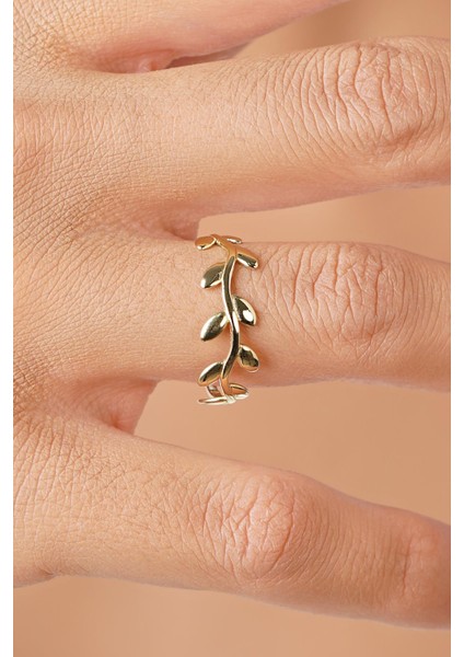 14 Ayar Altın Zeytin Dalı Yüzük fiyatları