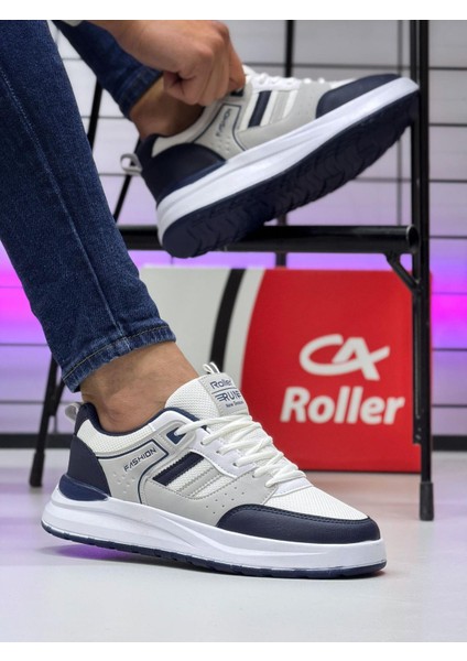 Erkek Anorak Fuspetli Spor Ayakkabı - Laci Beyaz