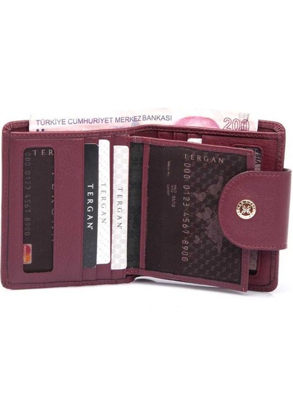 Bordo Hakiki Deri Kadın Cüzdan - S1CB00005674-K16 indirimleri