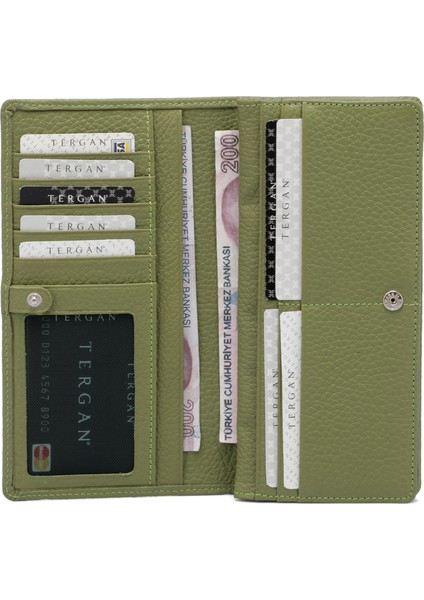 Yeşil Hakiki Deri Kadın Cüzdan - S1CB00005685-G8Z modelleri