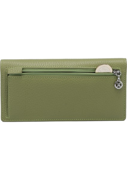 Yeşil Hakiki Deri Kadın Cüzdan - S1CB00005685-G8Z indirimleri