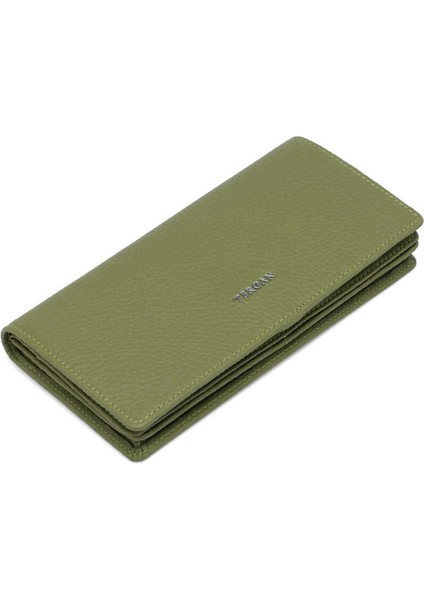 Yeşil Hakiki Deri Kadın Cüzdan - S1CB00005685-G8Z