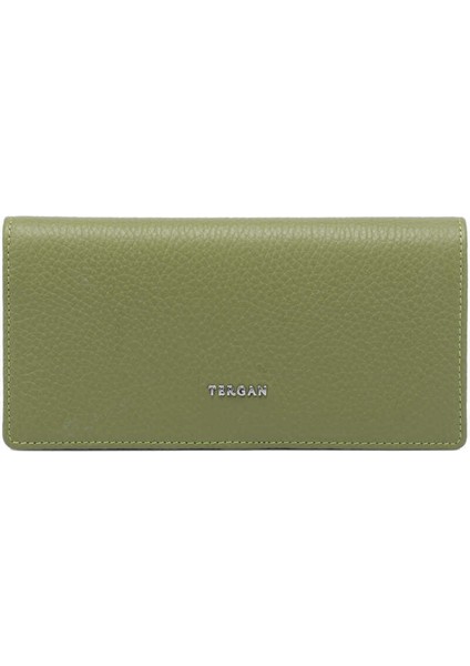 Yeşil Hakiki Deri Kadın Cüzdan - S1CB00005685-G8Z