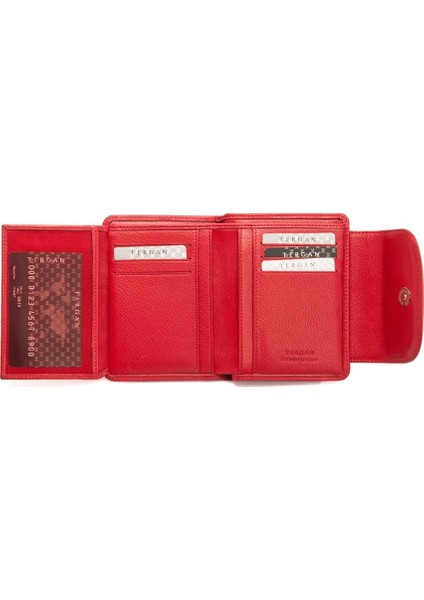 Kırmızı Hakiki Deri Kadın Cüzdan - S1CB00005714-A86 modelleri