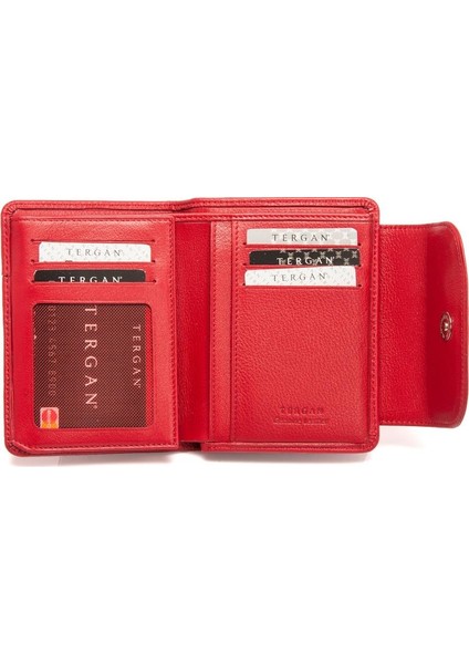 Kırmızı Hakiki Deri Kadın Cüzdan - S1CB00005714-A86 fırsatları