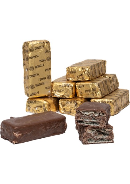 Sütlü Çikolatalı Gofret Hediyelik Ambalajlı 300 gr