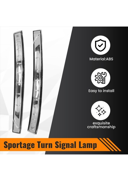 Araba LED Dikiz Aynası Dönüş Sinyal Lambası Kia Sportage Için Dönüş 2011-2014 87614-4T000 87624-4T000 (Yurt Dışından) modelleri
