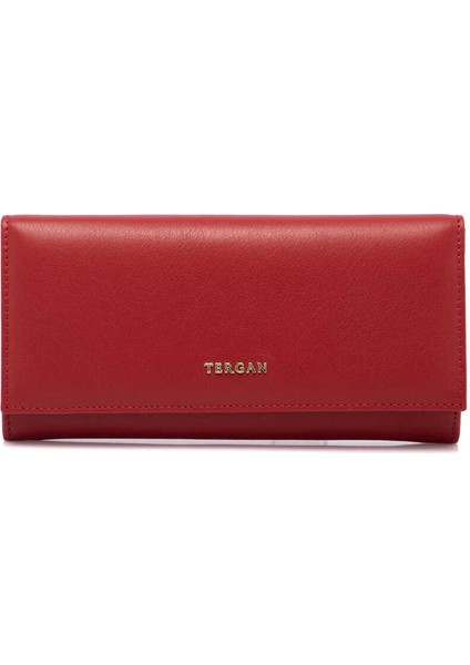 Kırmızı Hakiki Deri Kadın Cüzdan - S1CB00005807-A86