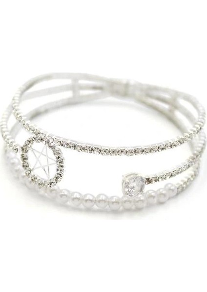 Incili Su Yolu Bileklik - Gümüş fiyatları