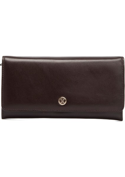 Kahve Hakiki Deri Kadın Cüzdan - S1CB00005584-B07 fırsatları