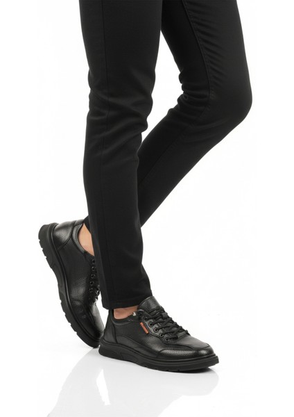 Siyah Floter Hakiki Deri Titreşimli Masaj Destekli Erkek Günlük Ayakkabı 260043 M modelleri