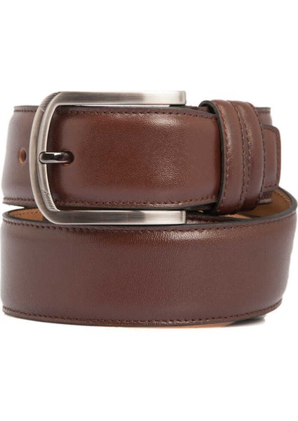 Kahve Hakiki Deri Erkek Kemer - S1EK00000305-F78