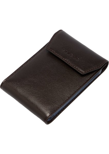 Kahve Hakiki Deri Unisex Kredi Kartlık - S1KK00001193-B07 indirimleri