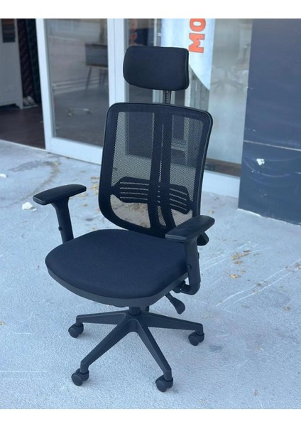 Çalışma Sandalyesi / Ofis Koltuğu Fileli Başlıklı indirimleri