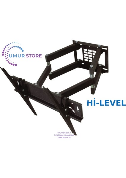 43HRT900 43" Uydu Alıcılı 4K Ultra Hd Smart 39-65 Inç Kilitli Hareketli LCD LED Tv Duvar Askı Aparatı fiyatları