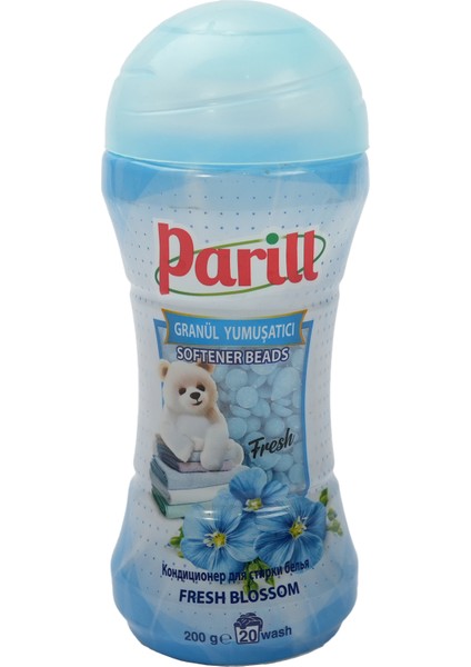 Organik Vegan Mavi Granül Yumuşatıcı – Fresh Blossom – 200G – Yerli Üretim