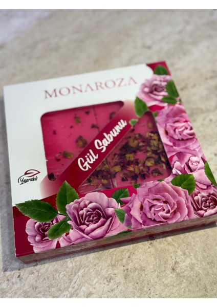 4'lü Gül Yapraklı Sabun