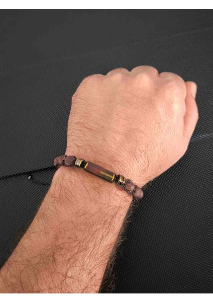 Damla Kehribar-Lavanta Akik-Oniks-Hematit Doğaltaş Bileklik Takı Aksesuar Erkek Bileklik fiyatları