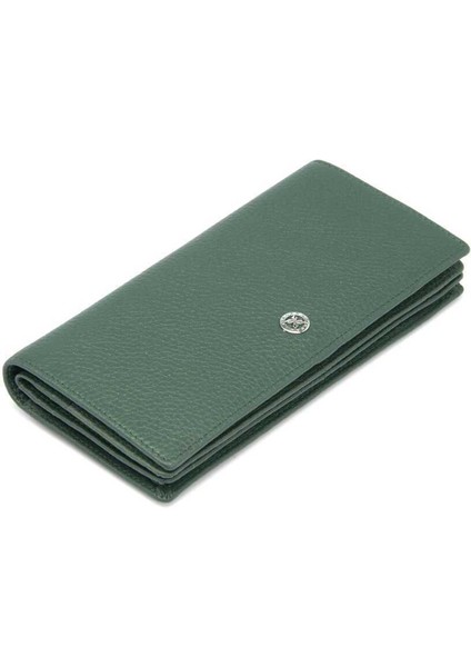 Yeşil Hakiki Deri Kadın Cüzdan - S1CB00005685-I5T fırsatları