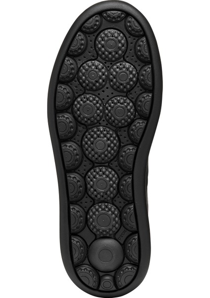 Kadın Siyah D Spherıca Ecub-2 B - Nappa+Me Bağcıklı Kalın Tabanlı Deri Sneaker D56WVB085Y2C9258