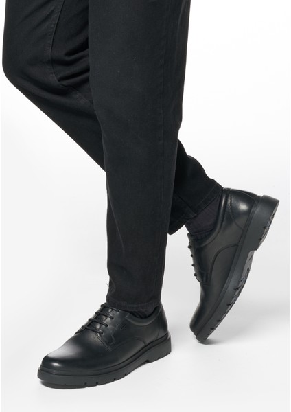 Erkek Siyah U Spherıca Ec1 B Abx B - Sm.le Bağcıklı Deri Casual Ayakkabı U46HNB00043C9999 fiyatları