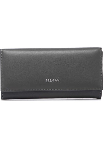 Gri Hakiki Deri Kadın Cüzdan - S1CB00005807-E80 indirimleri