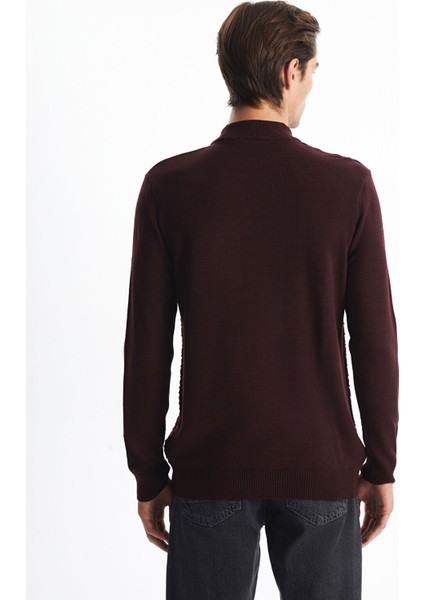 Yeni Sezon Yarım Balıkçı Yaka Uzun Kollu Erkek Triko Kazak modelleri