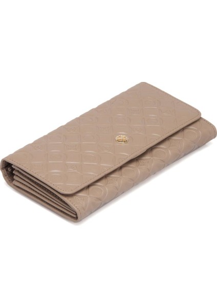 Bej Hakiki Deri Kadın Cüzdan - S1CB00005783-L59