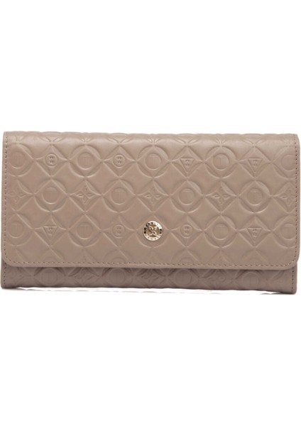 Bej Hakiki Deri Kadın Cüzdan - S1CB00005783-L59