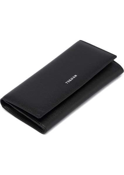 Siyah Hakiki Deri Kadın Cüzdan - S1CB00005807-A85