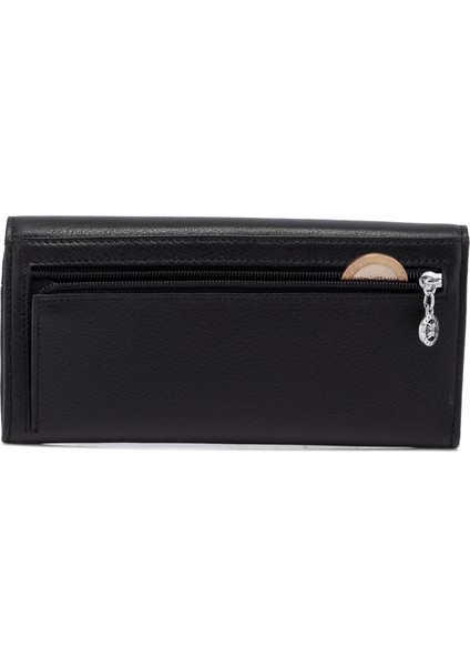 Siyah Hakiki Deri Kadın Cüzdan - S1CB00005807-A85 fırsatları
