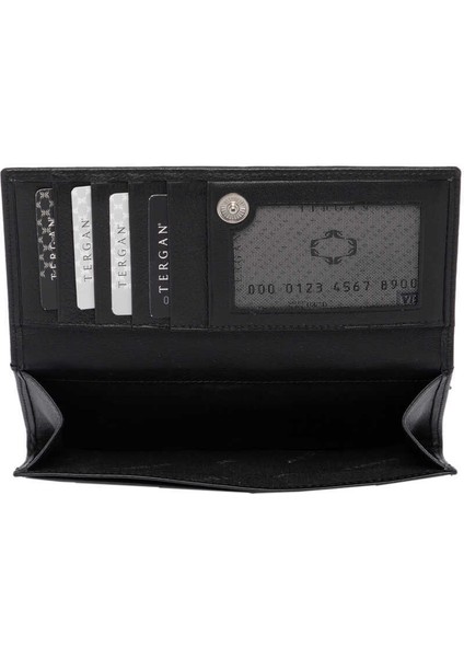 Siyah Hakiki Deri Kadın Cüzdan - S1CB00005807-A85