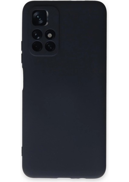 Xiaomi Redmi Note 11T Kılıf Nano Içi Kadife Silikon - Lacivert