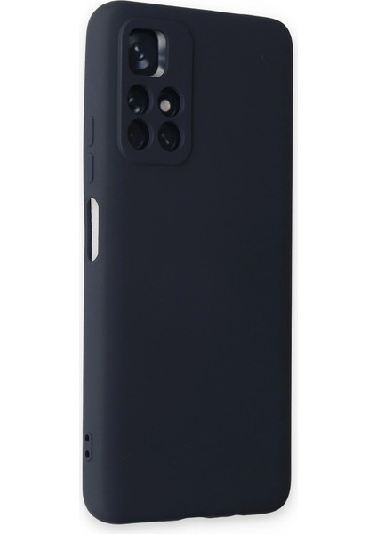 Xiaomi Redmi Note 11T Kılıf Nano Içi Kadife Silikon - Lacivert fiyatları