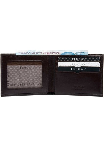 Kahve Hakiki Deri Erkek Cüzdan - S1CE00001227-B07 fırsatları
