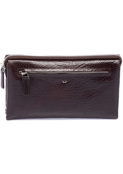 Kahve Hakiki Deri Erkek Portföy Çantası - S1PC00001633-P3Y