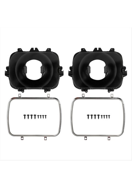 2pcs Far Sabitleme Kiti Far Far Destek Braket Kurulum Kiti 42437 Gmc Chevrolet Buick Pontiac Cadillac (Yurt Dışından)